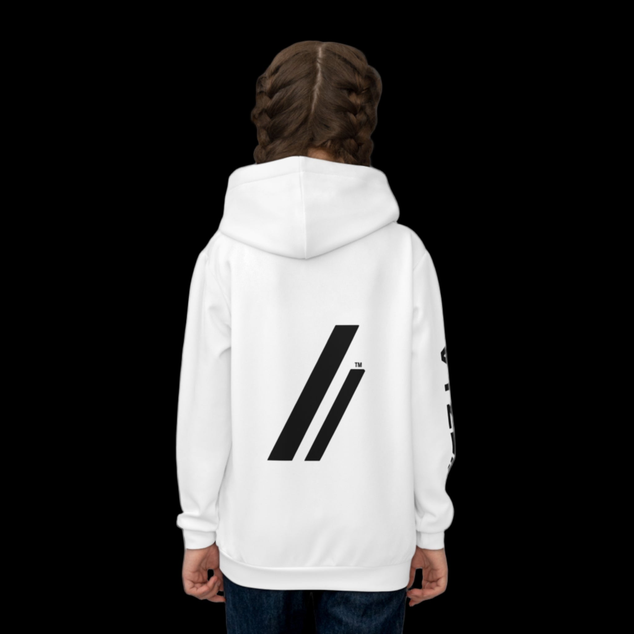 Youth Hoodie - White