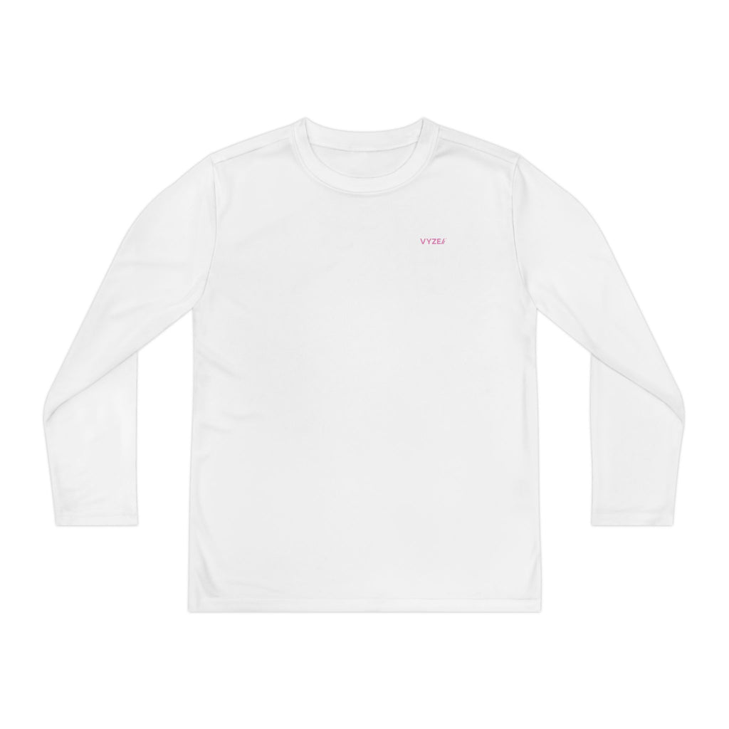 Youth Fitness Long Sleeve Tee - Pink Edition
