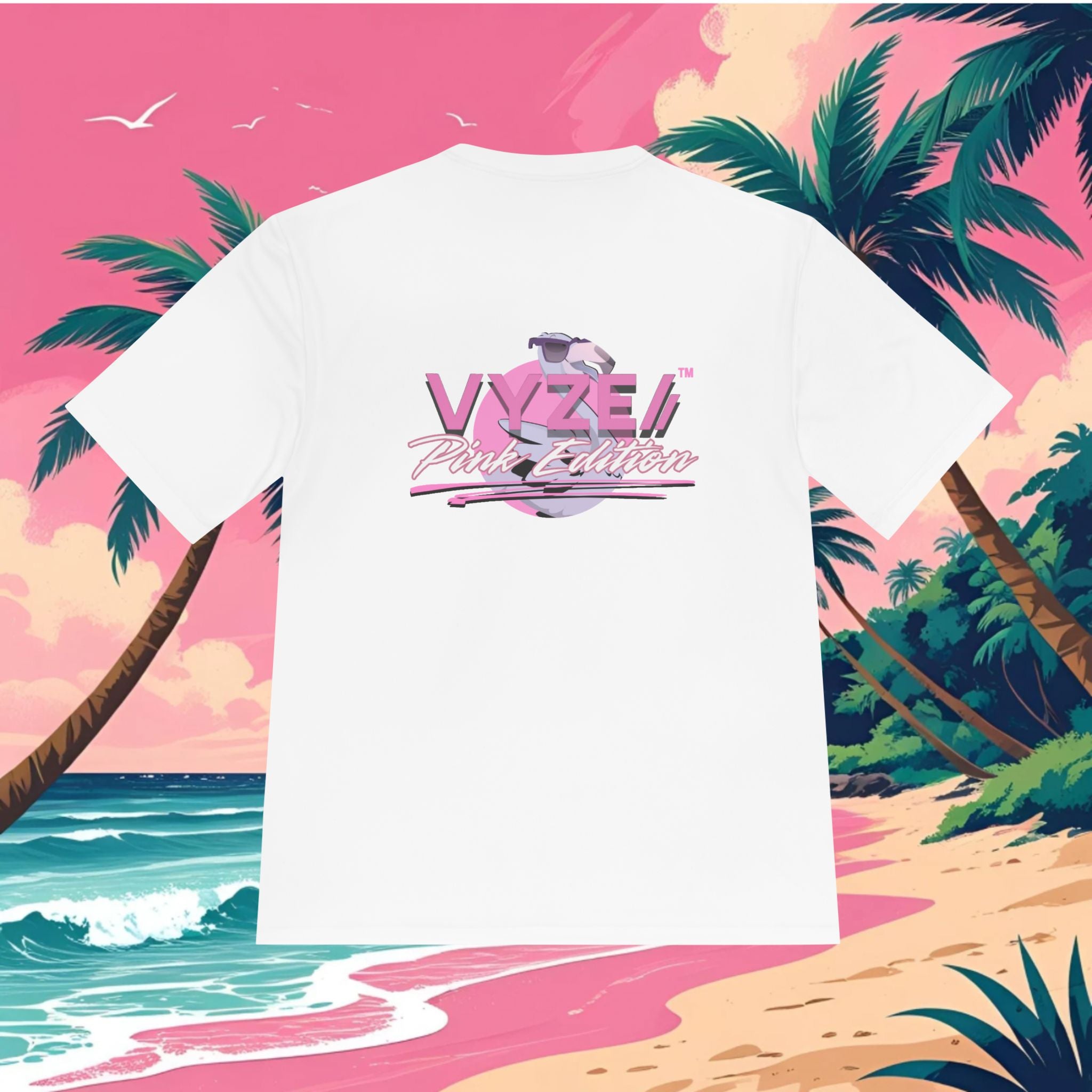 Premium Moisture Wicking Tee - Pink Edition
