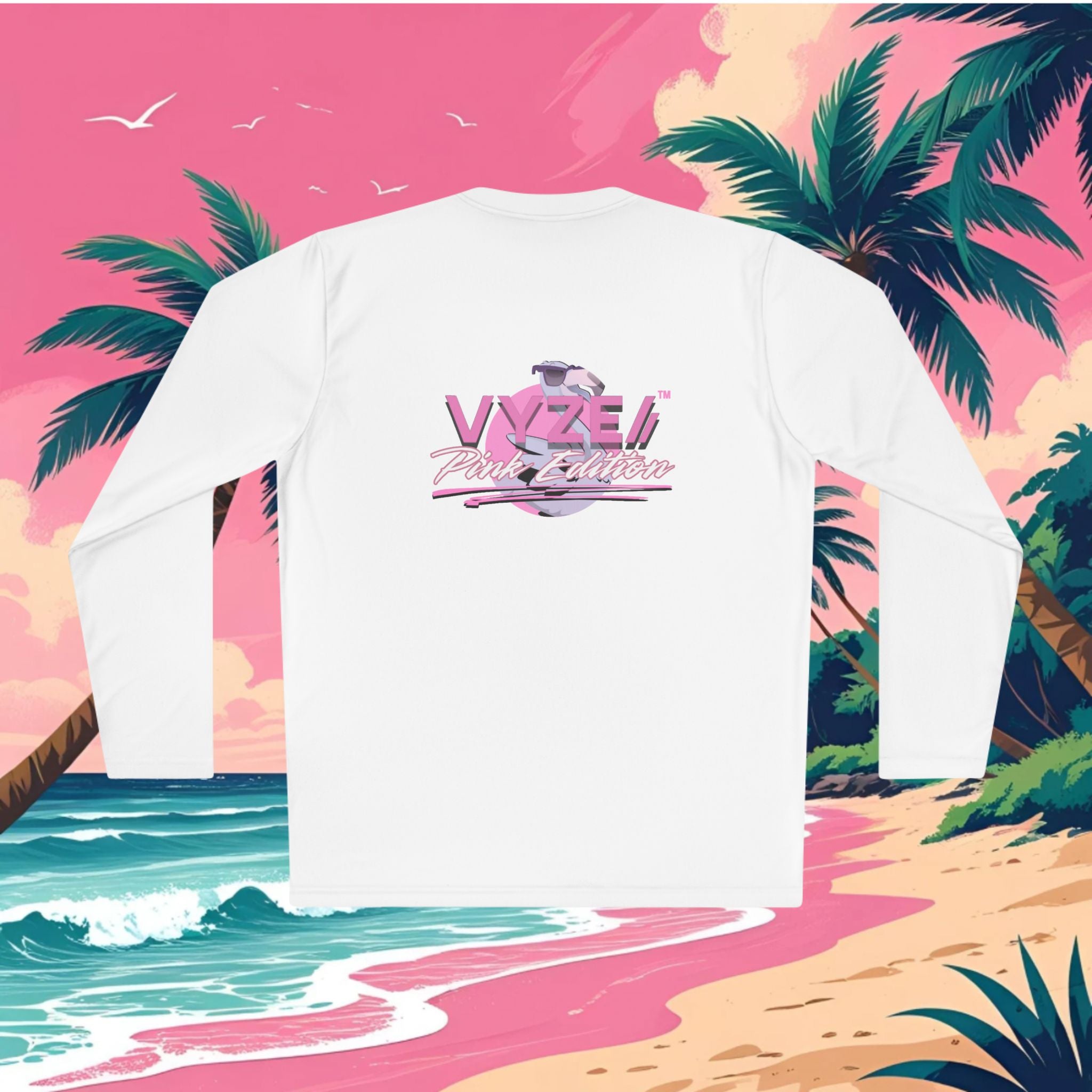 Fitness Long Sleeve Tee - Pink Edition