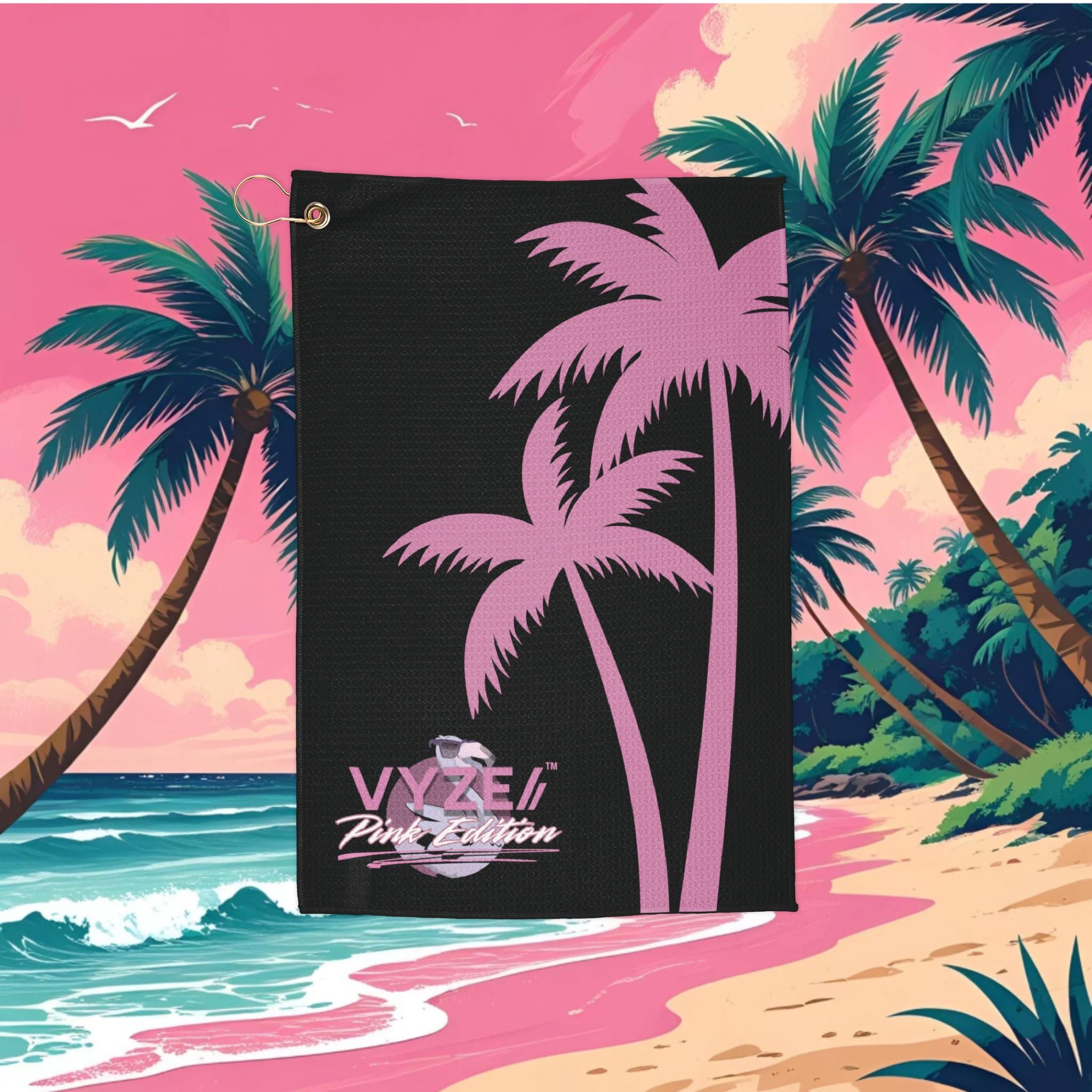 Pink Edition Golf Towel