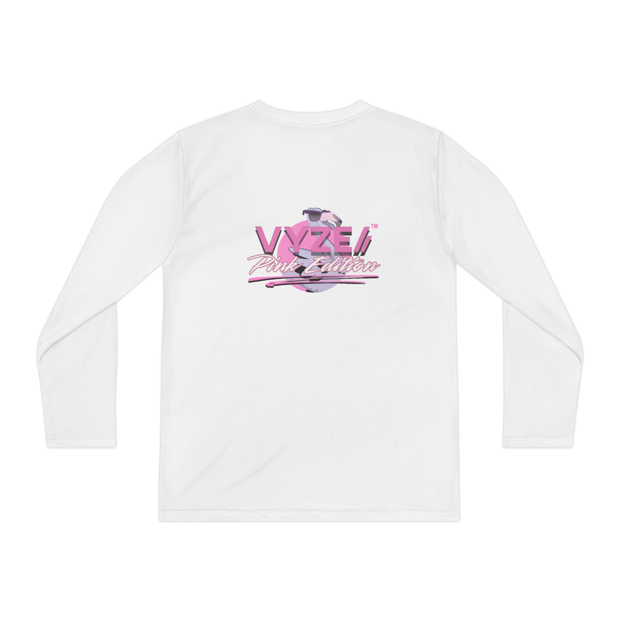 Youth Fitness Long Sleeve Tee - Pink Edition