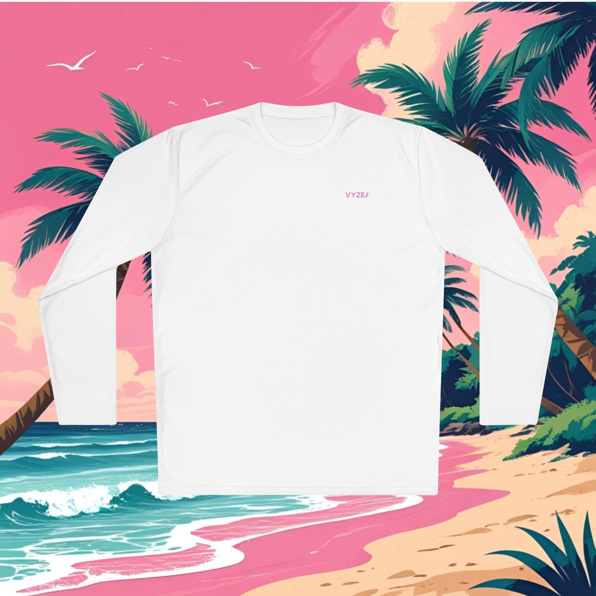 Fitness Long Sleeve Tee - Pink Edition