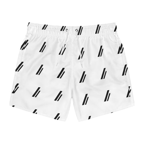 Black Symbol Swim Trunks