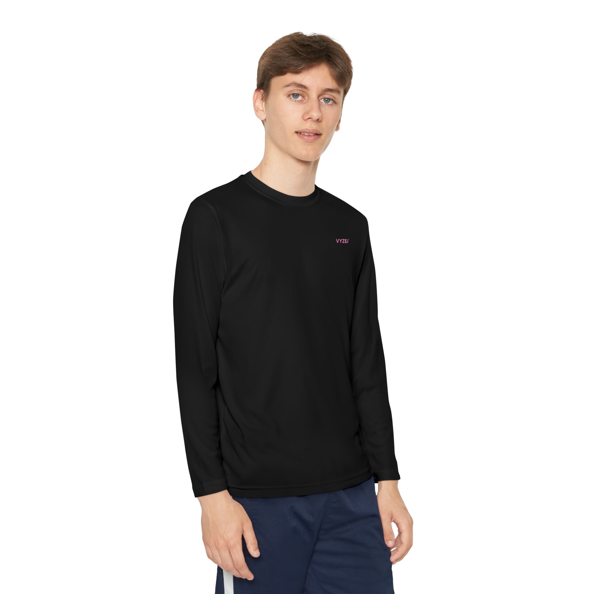 Youth Fitness Long Sleeve Tee - Pink Edition