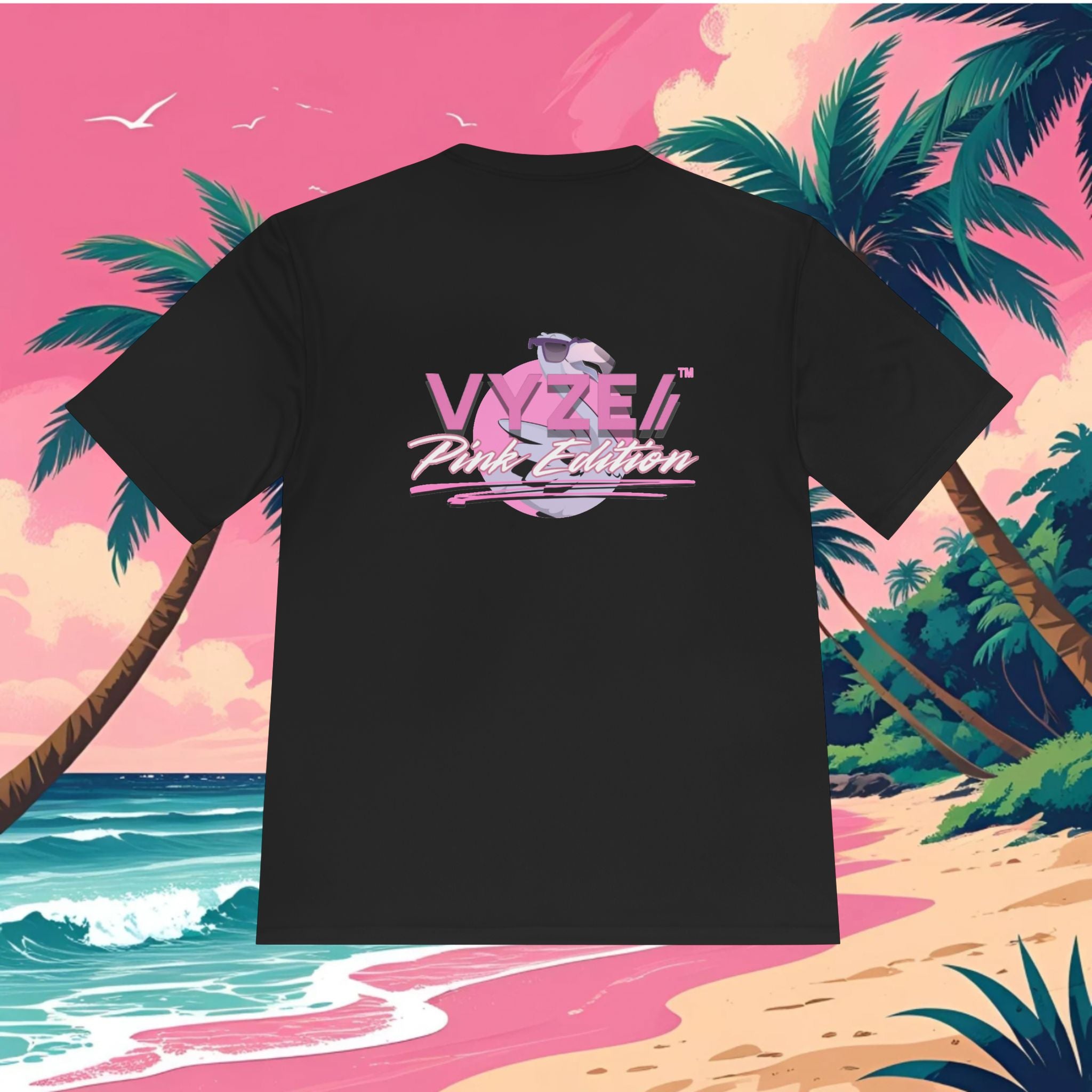 Premium Moisture Wicking Tee - Pink Edition