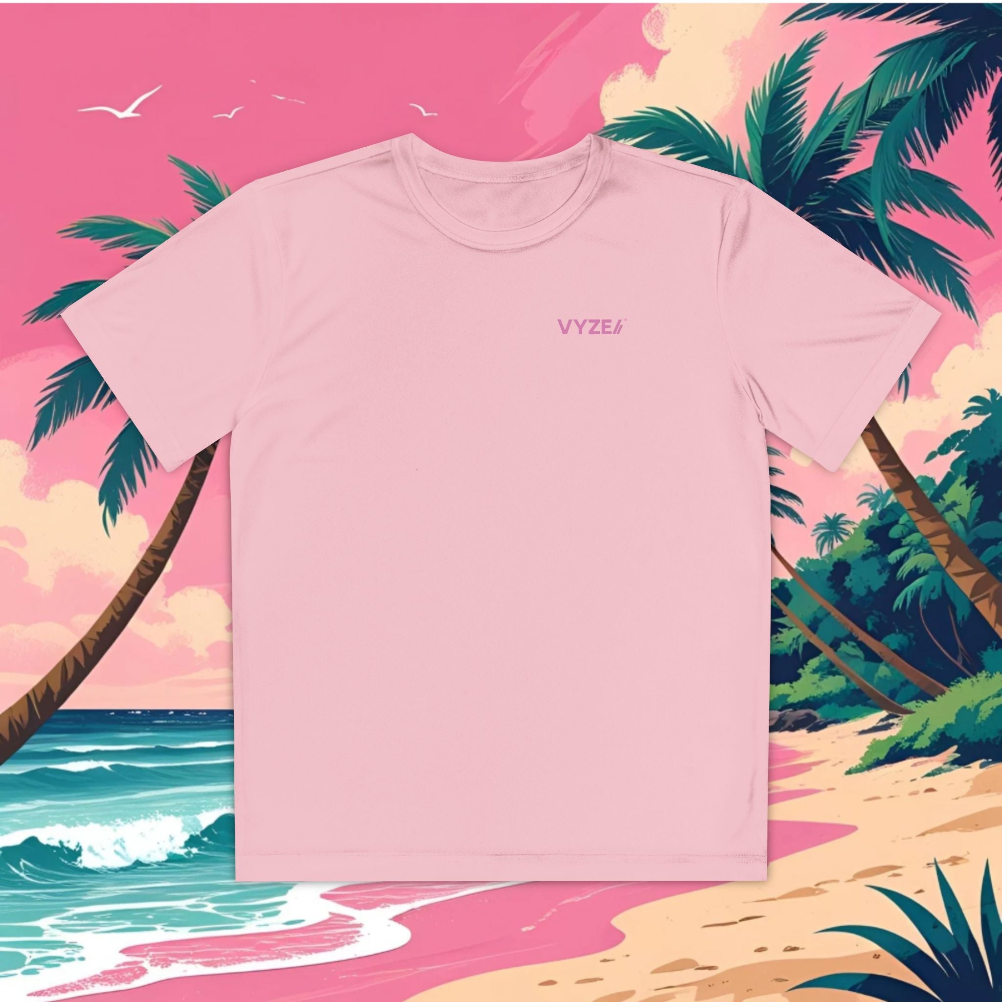 Youth Fitness Tee - Pink Edition